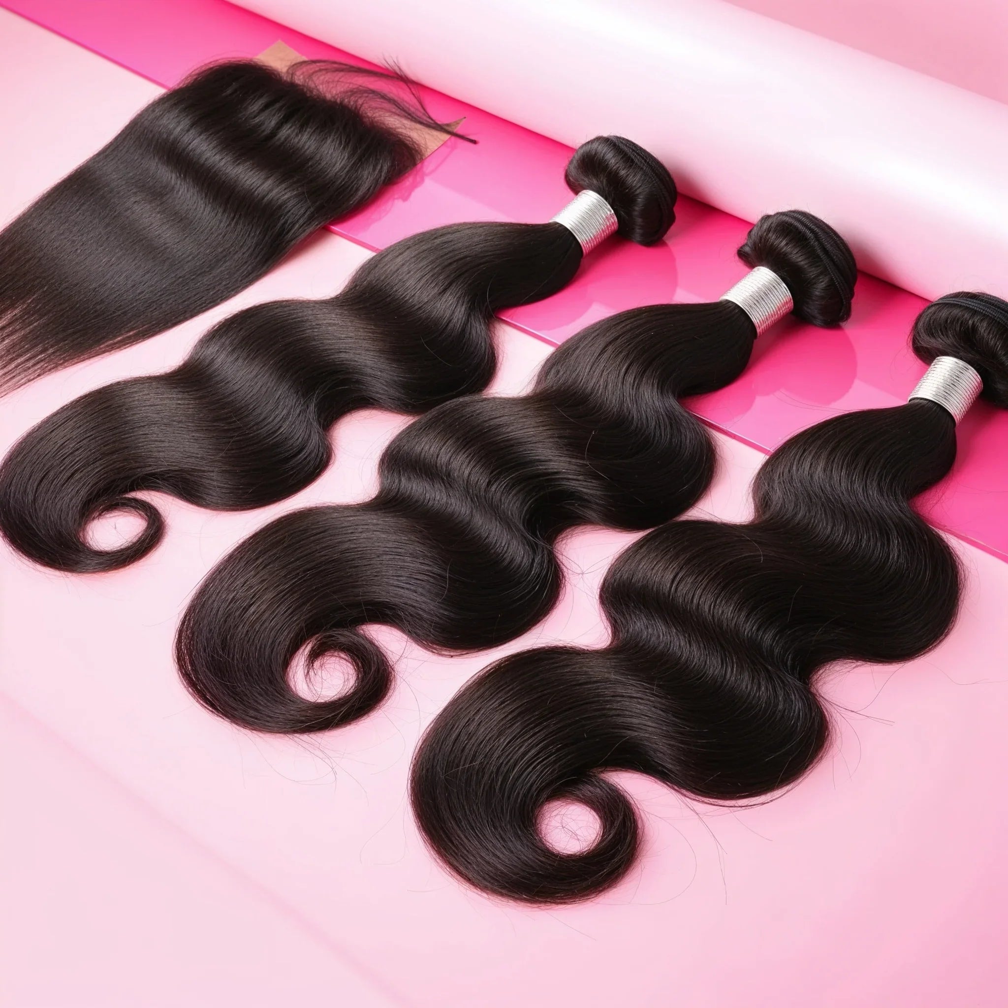 3 Bundle deal  Body Wave + 5x5 HD closure - TAMY DOLL HAIR
